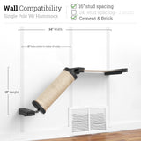 Slanted Cat Scratcher for Wall by Catastrophic Creations