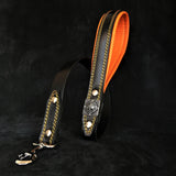 The "Eros" Black & Orange leash