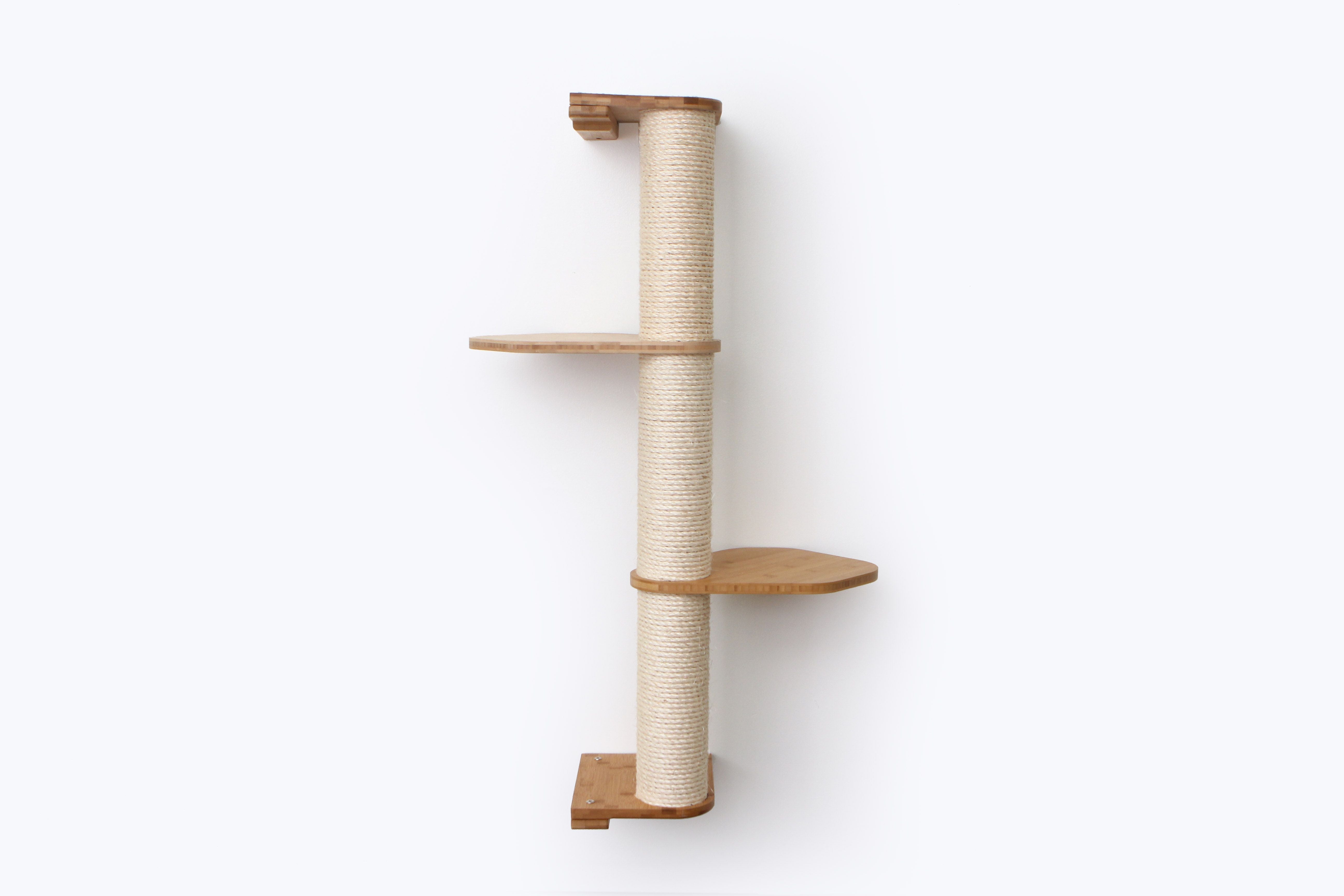 Wall Mounted Cat Climbing Pole - Sisal by Catastrophic Creations