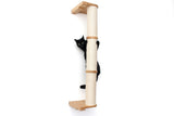 Wall Mounted Cat Climbing Pole - Sisal by Catastrophic Creations