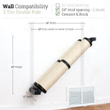 Slanted Cat Scratcher for Wall by Catastrophic Creations