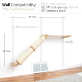 Slanted Cat Scratcher for Wall by Catastrophic Creations