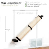 Slanted Cat Scratcher for Wall by Catastrophic Creations