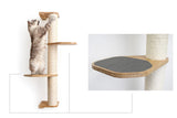 Wall Mounted Cat Climbing Pole - Sisal by Catastrophic Creations
