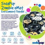 Zombie Dog Lick Mat — Halloween Enrichment by SodaPup