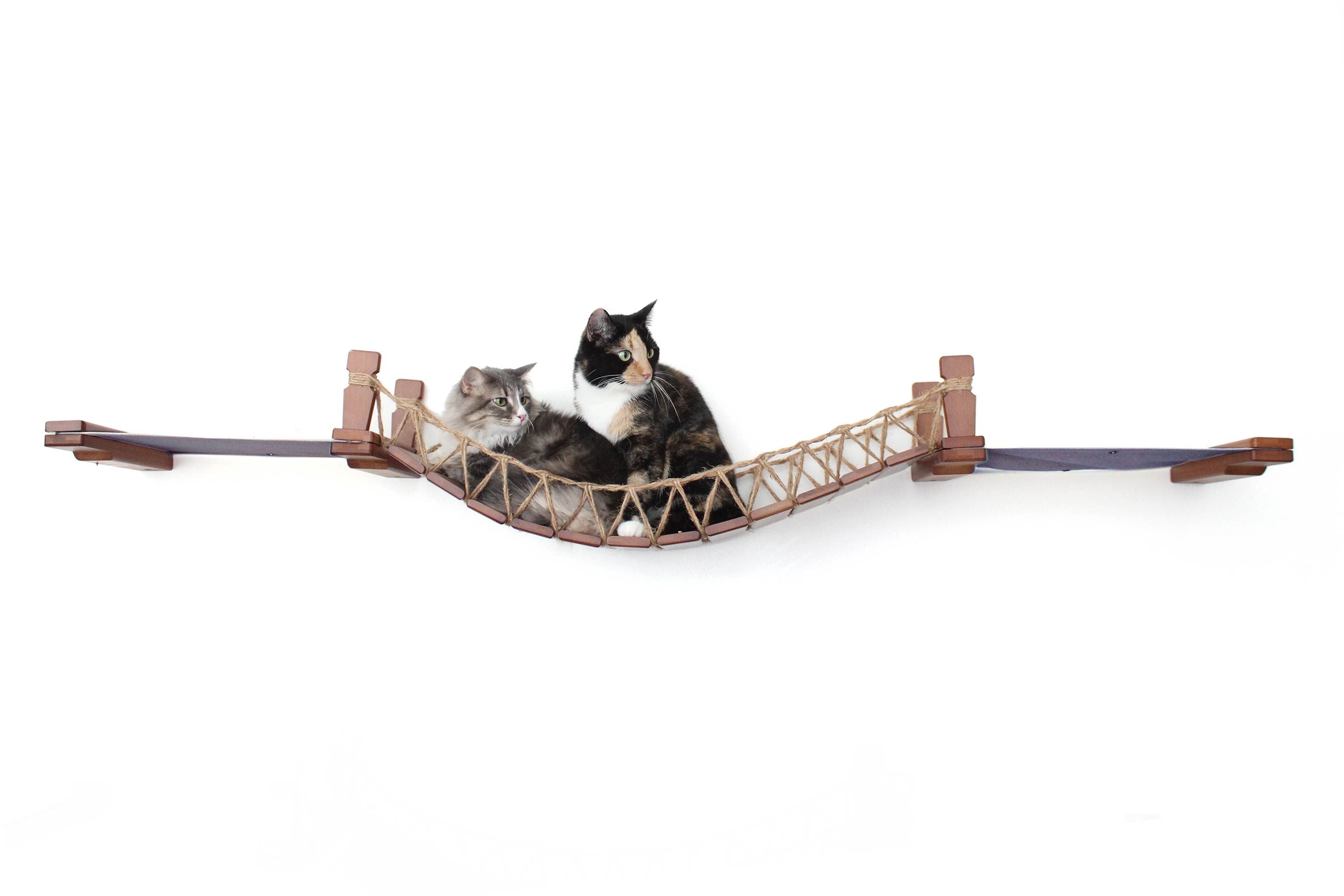 Double Cat Hammock and Climbing Bridge Combo by Catastrophic Creations