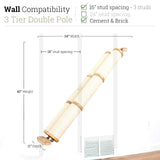 Slanted Cat Scratcher for Wall by Catastrophic Creations