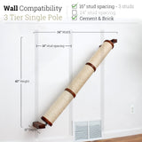 Slanted Cat Scratcher for Wall by Catastrophic Creations