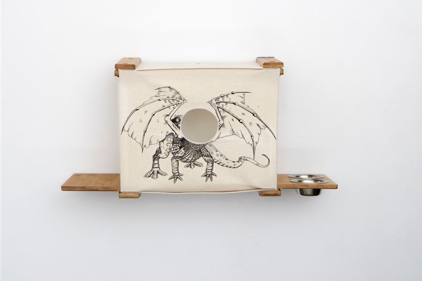 Deluxe Cat Cubby Bed by Catastrophic Creations