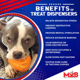 Roasted Turkey Rubber Treat Dispenser | USA Made | SodaPup