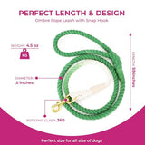 Green Ombre Boho Chic Dog Leash