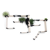 The Gardens - Modern Cat Tree with Plants by Catastrophic Creations