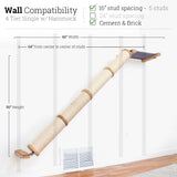 Slanted Cat Scratcher for Wall by Catastrophic Creations