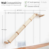 Slanted Cat Scratcher for Wall by Catastrophic Creations