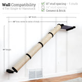 Slanted Cat Scratcher for Wall by Catastrophic Creations