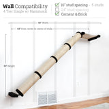 Slanted Cat Scratcher for Wall by Catastrophic Creations