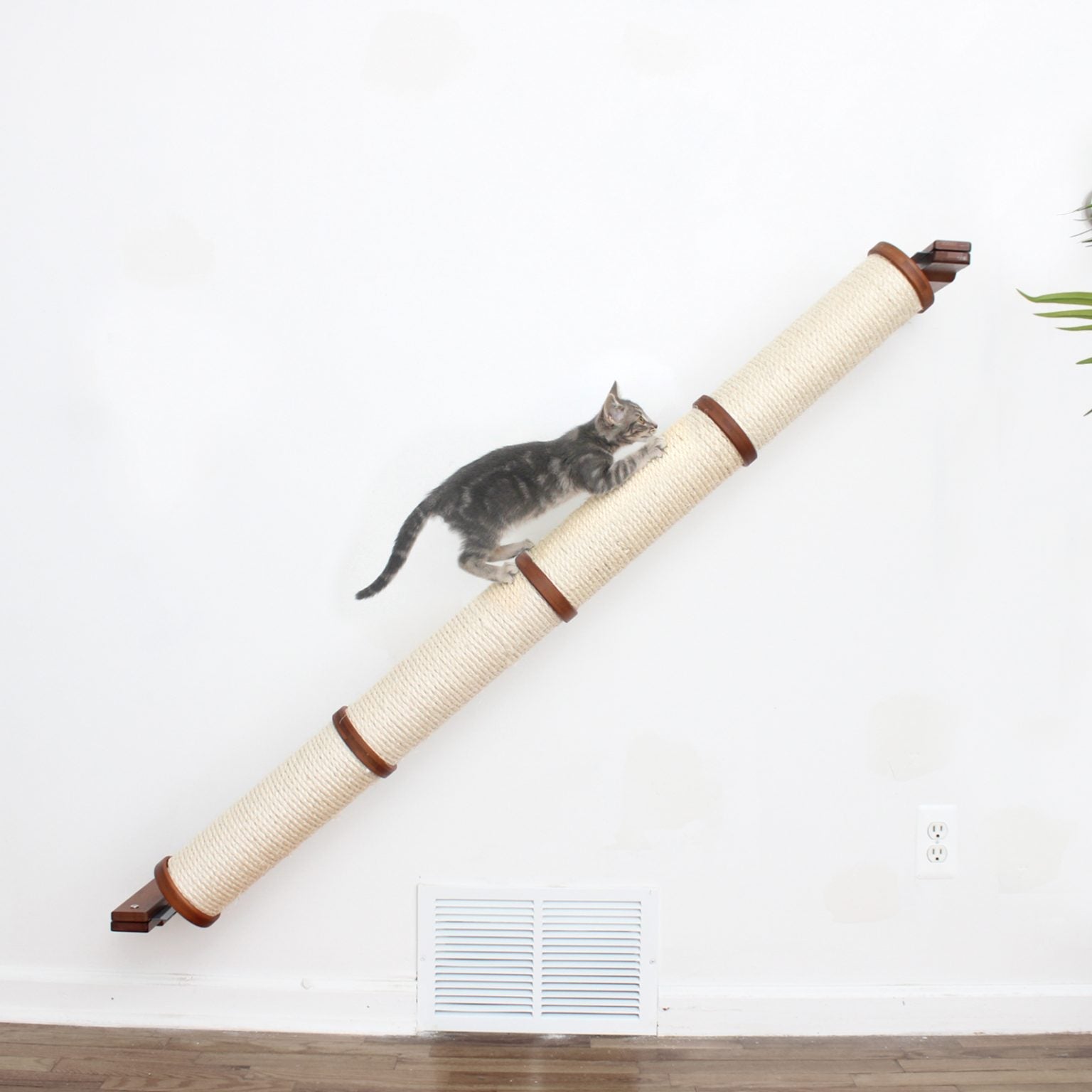 Slanted Cat Scratcher for Wall by Catastrophic Creations