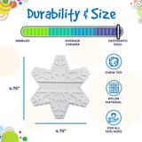 Snowflake Nylon Dog Chew & Enrichment Toy | SodaPup