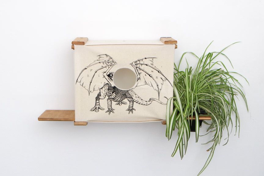 Deluxe Cat Cubby Bed by Catastrophic Creations