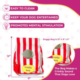Doggy Bag with Fast Food Dog Toys