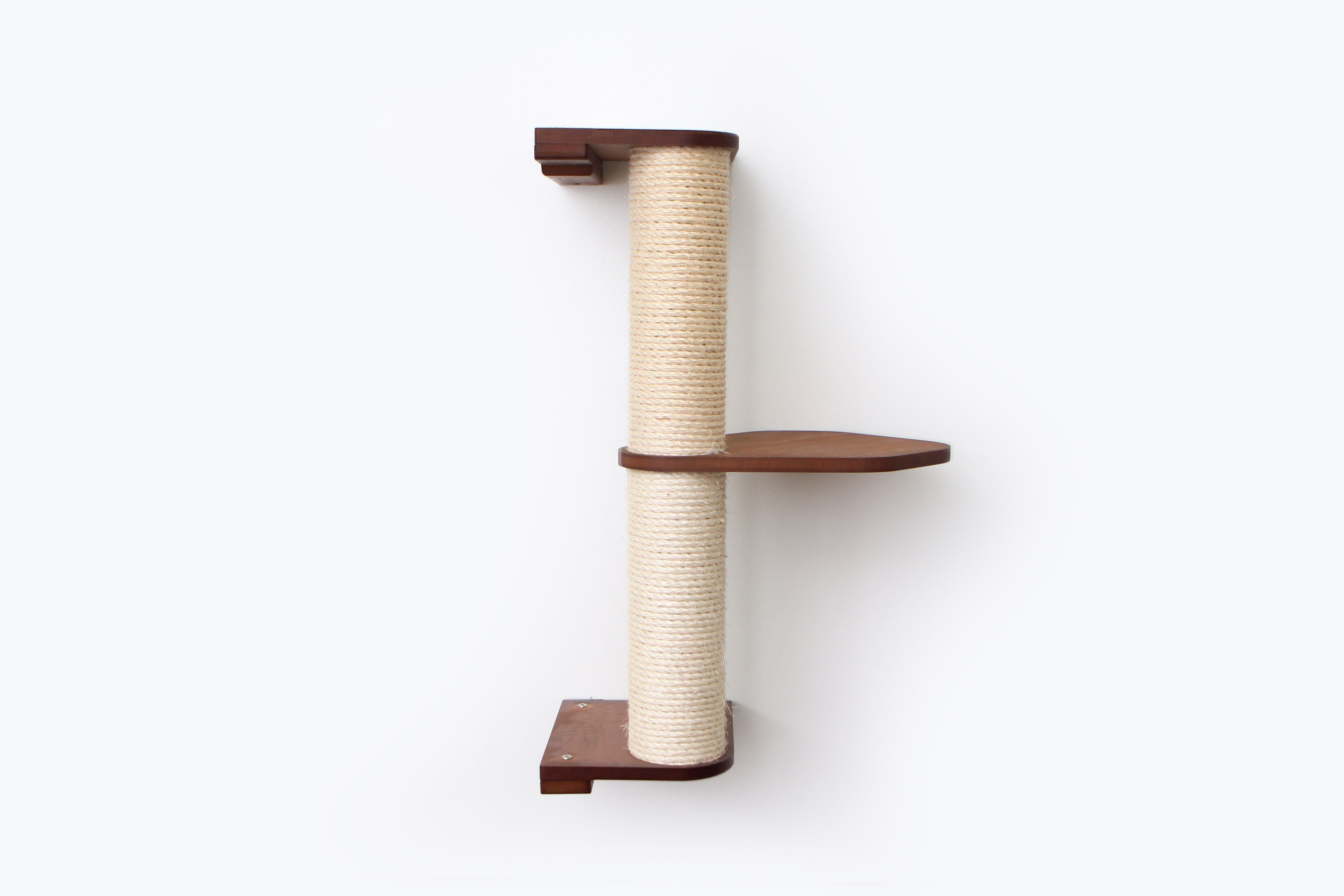 Wall Mounted Cat Climbing Pole - Sisal by Catastrophic Creations
