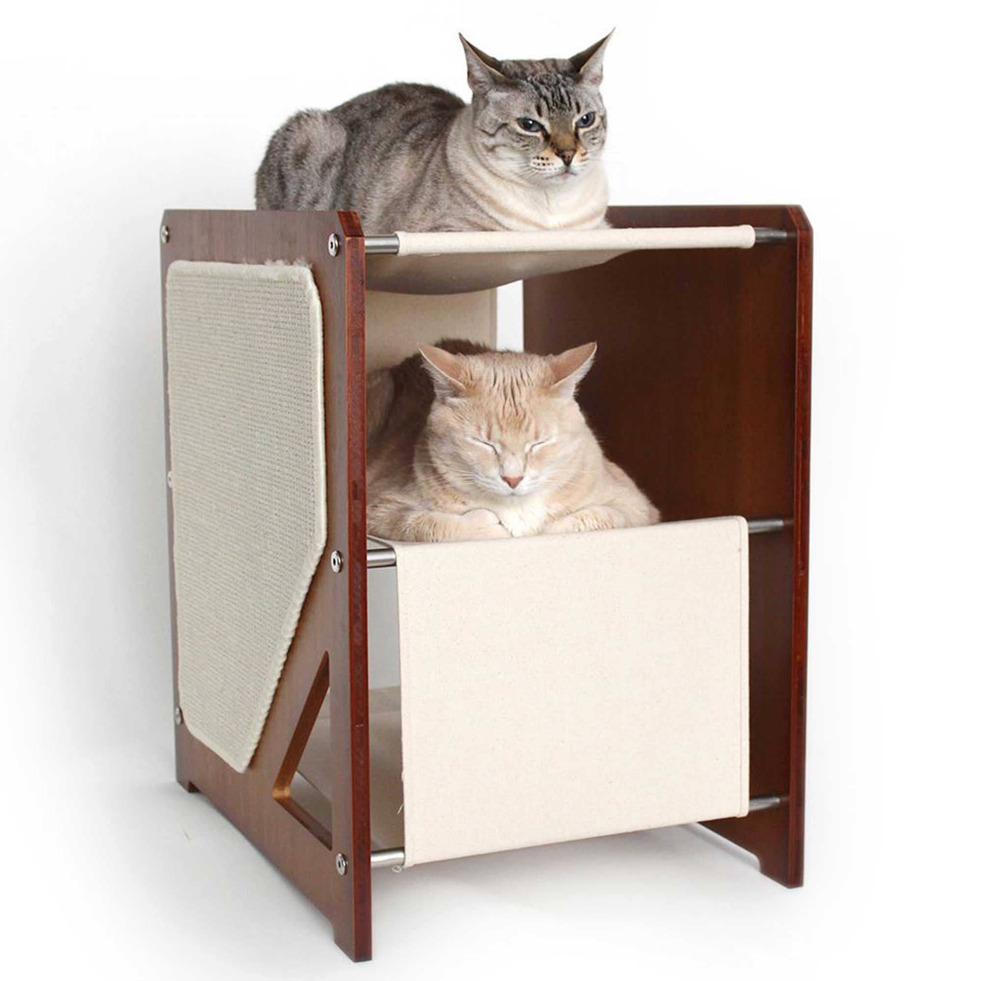 The Grotto - Short Cat Tree for Small Spaces by Catastrophic Creations