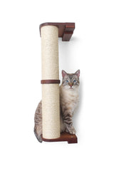 Wall Mounted Cat Climbing Pole - Sisal by Catastrophic Creations