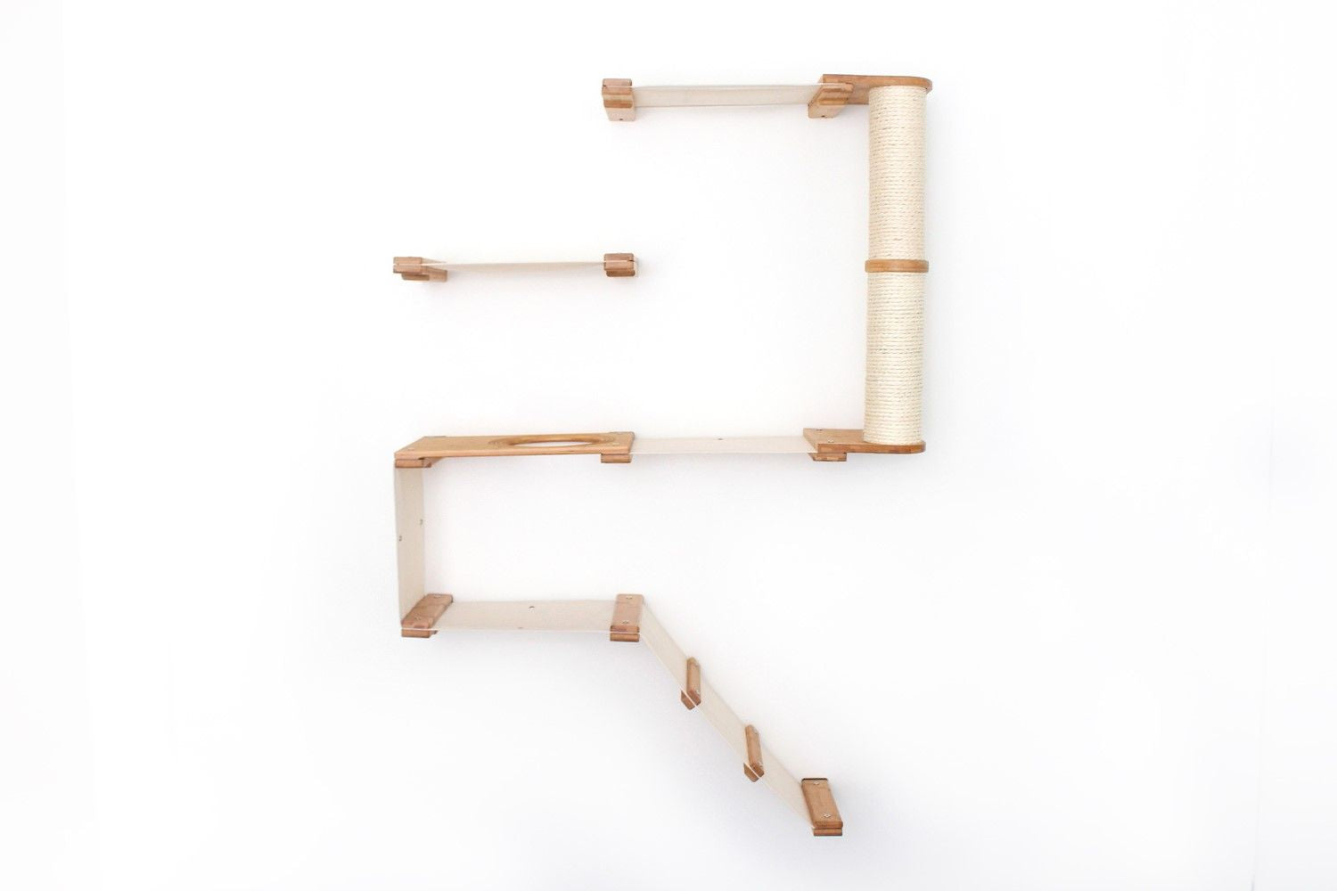 The Deluxe Cat Fort - Modern Cat Condo by Catastrophic Creations