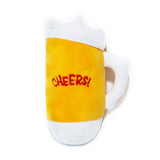 Pawty Pups Plush Beer Glass Dog Toy