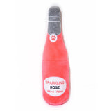 Pawty Pups Sparkling Rose Wine Dog Toy