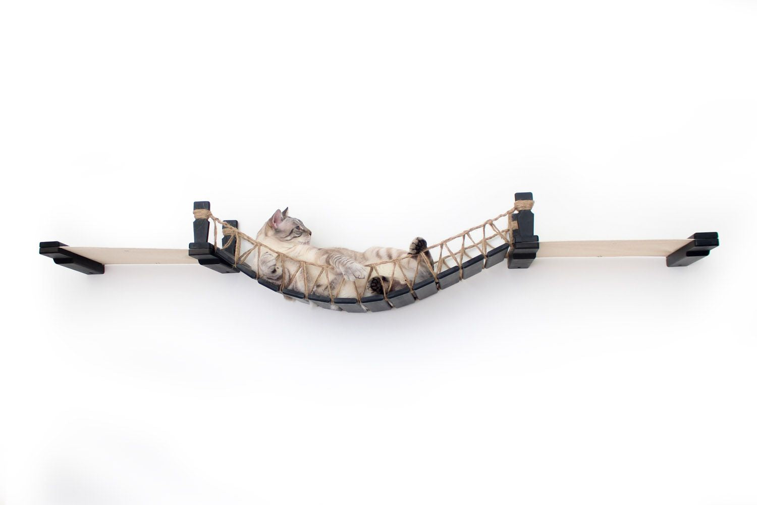 Double Cat Hammock and Climbing Bridge Combo by Catastrophic Creations