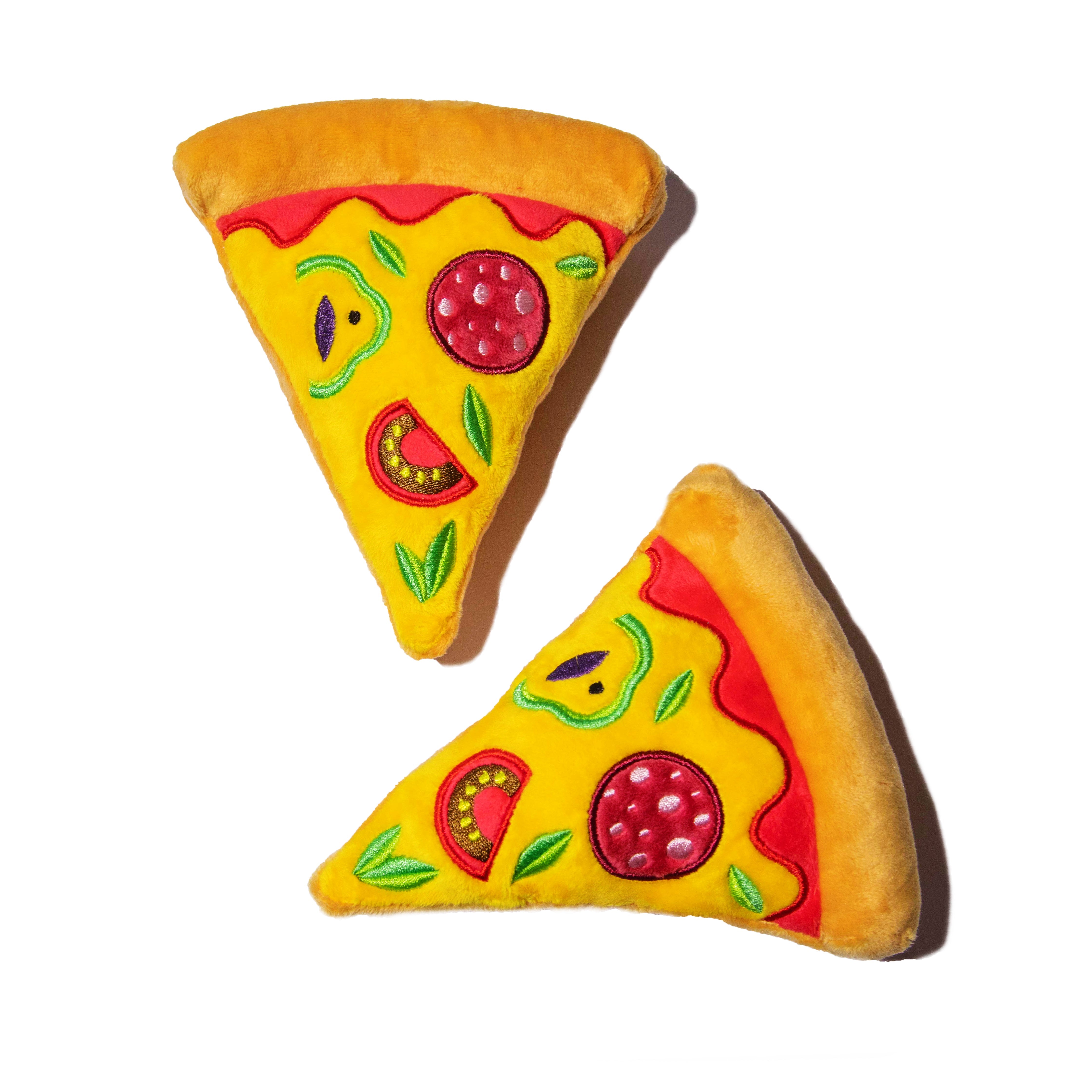 Squeaky Pizza Dog Toys