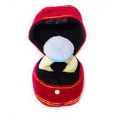 Squeaky Engagement Ring Dog Toy