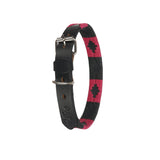 Black and Pink Dog Collar