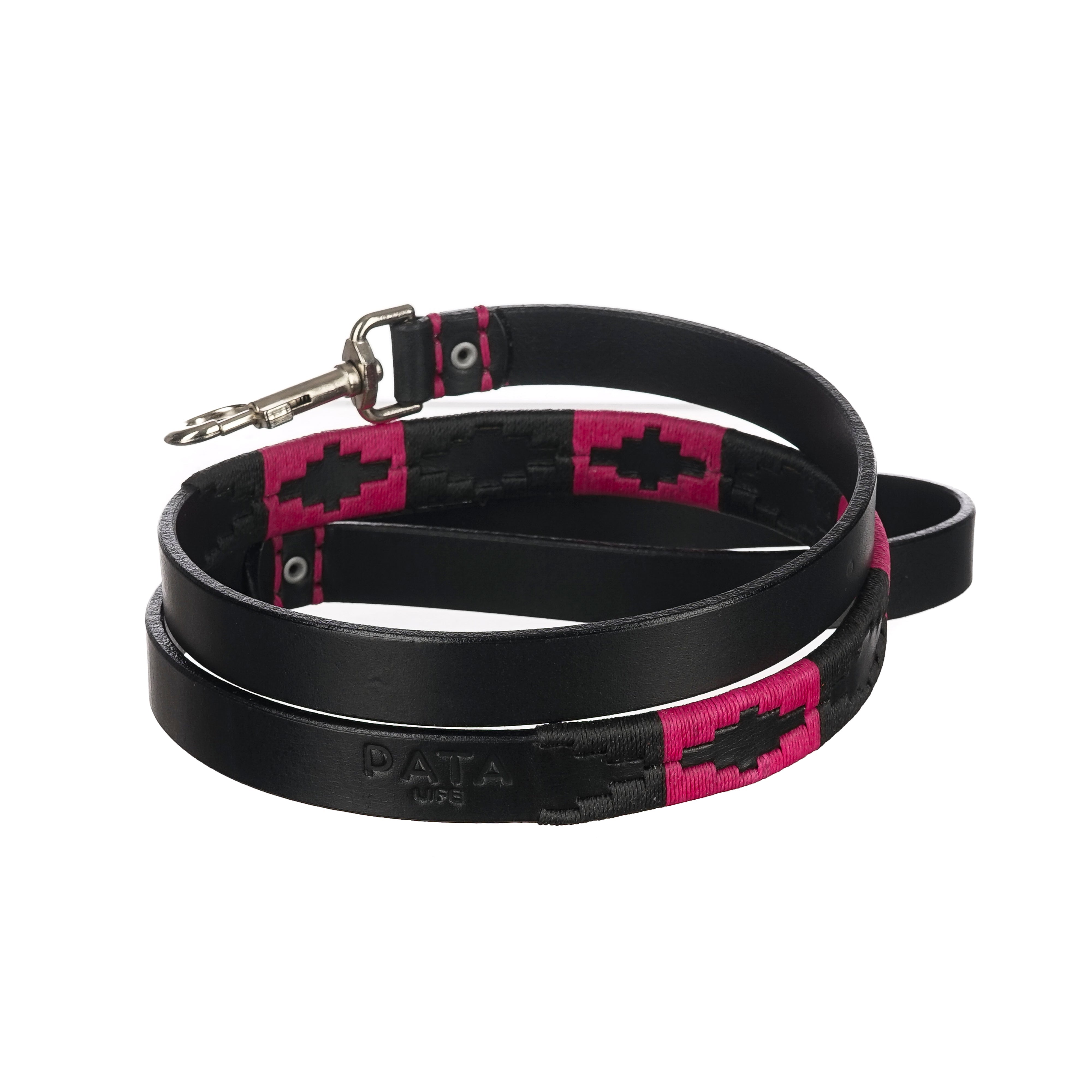 Black and Pink Dog Leash