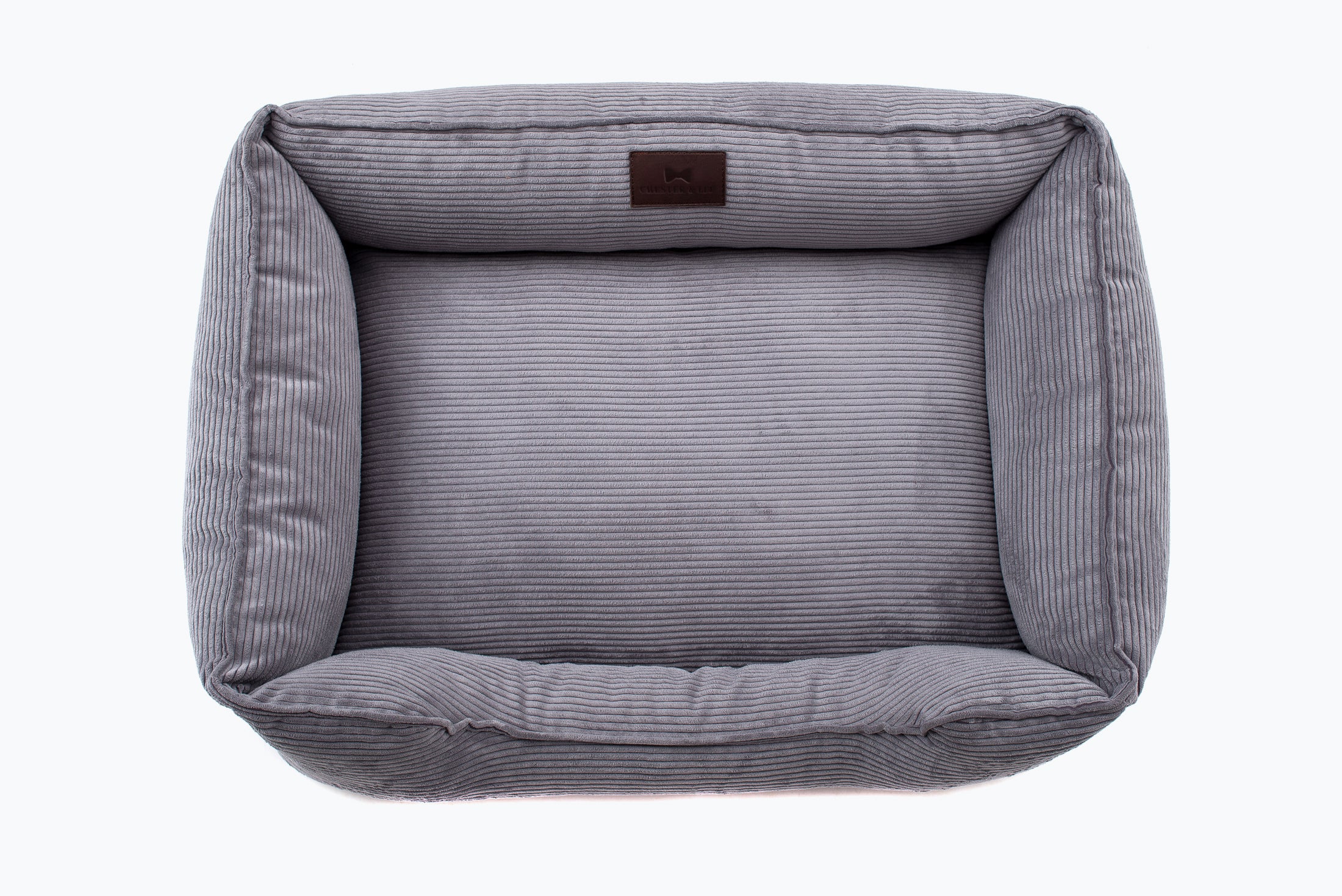 Sleeper Dog Bed Corduroy - Gray Color