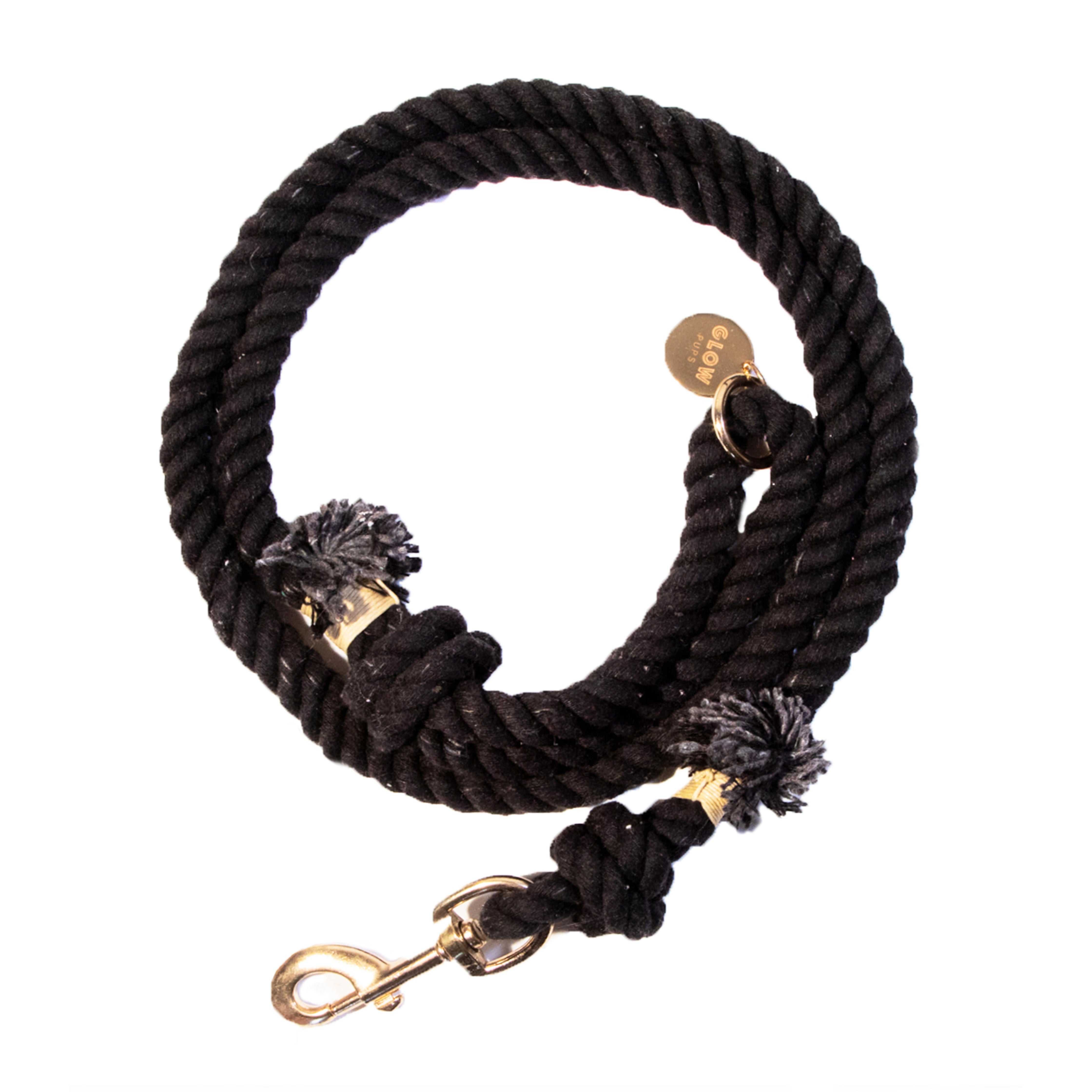 Black Boho Chic Style Rope Leash – Happy Chico