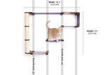 The Climb Condo - Cat Wall Climbing System by Catastrophic Creations