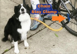 Bike Tow Leash Chain Stay Clamp Package