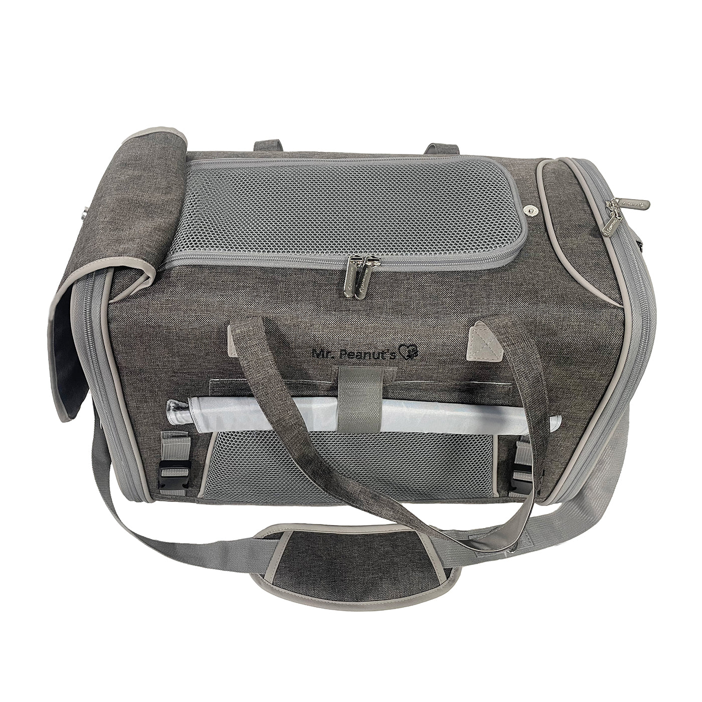 Mr. Peanut's Gold Series Big Apple XL Size Airline Compliant Expandable Pet Carrier