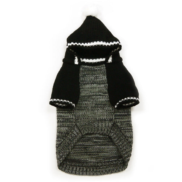 Contrast Hoodie Sweater