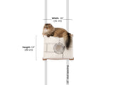 Enclosed Cat Bed - Cat Wall Cubby by Catastrophic Creations