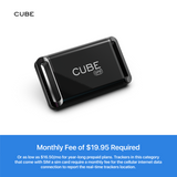 Cube GPS Tracker: Real-Time GPS Tracker | 4G LTE | Rechargeable Battery