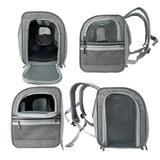Mr. Peanut's Monterey Series Airline Compliant Horizontal Backpack Pet Carrier