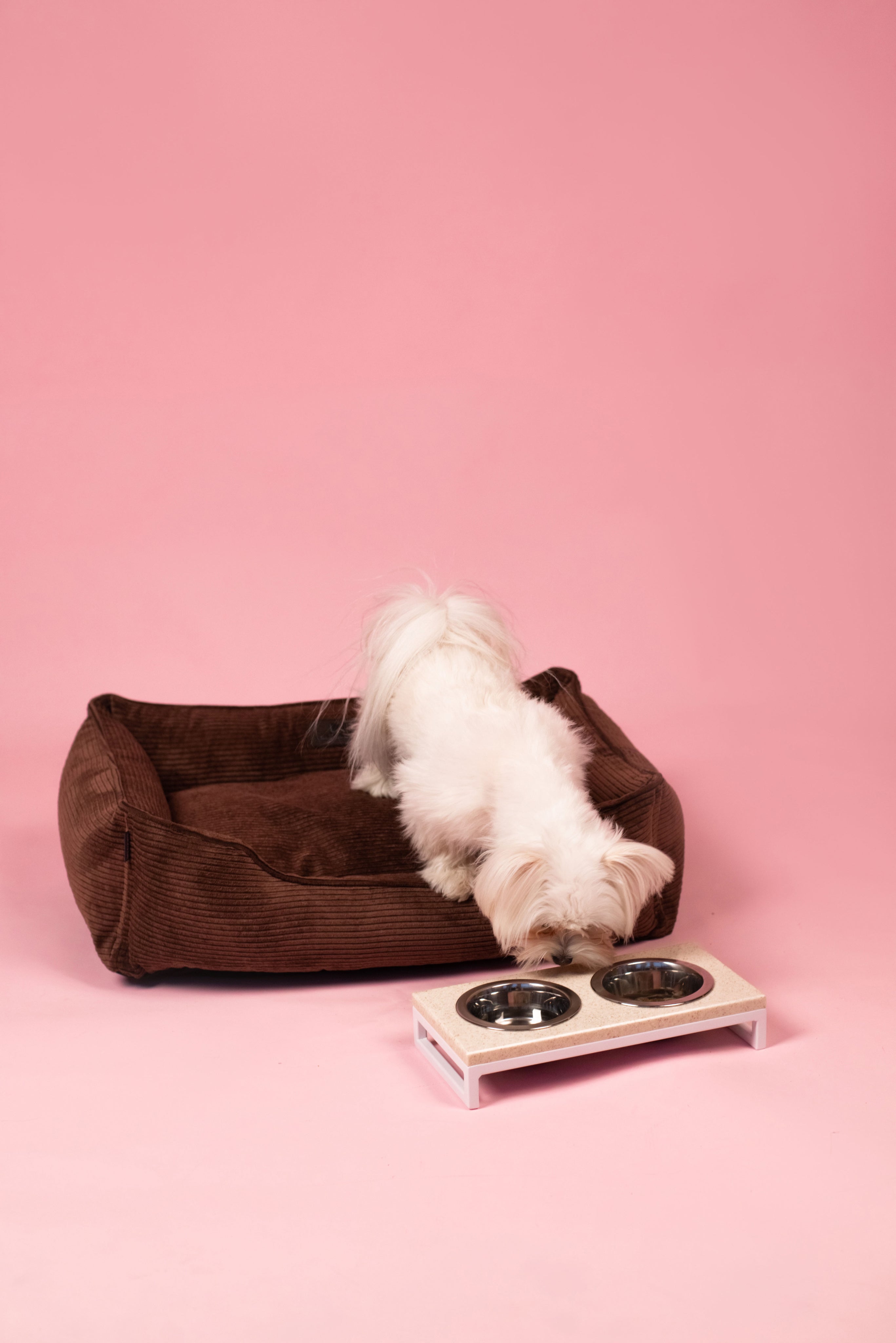 Sleeper Dog Bed Corduroy - Brown Color