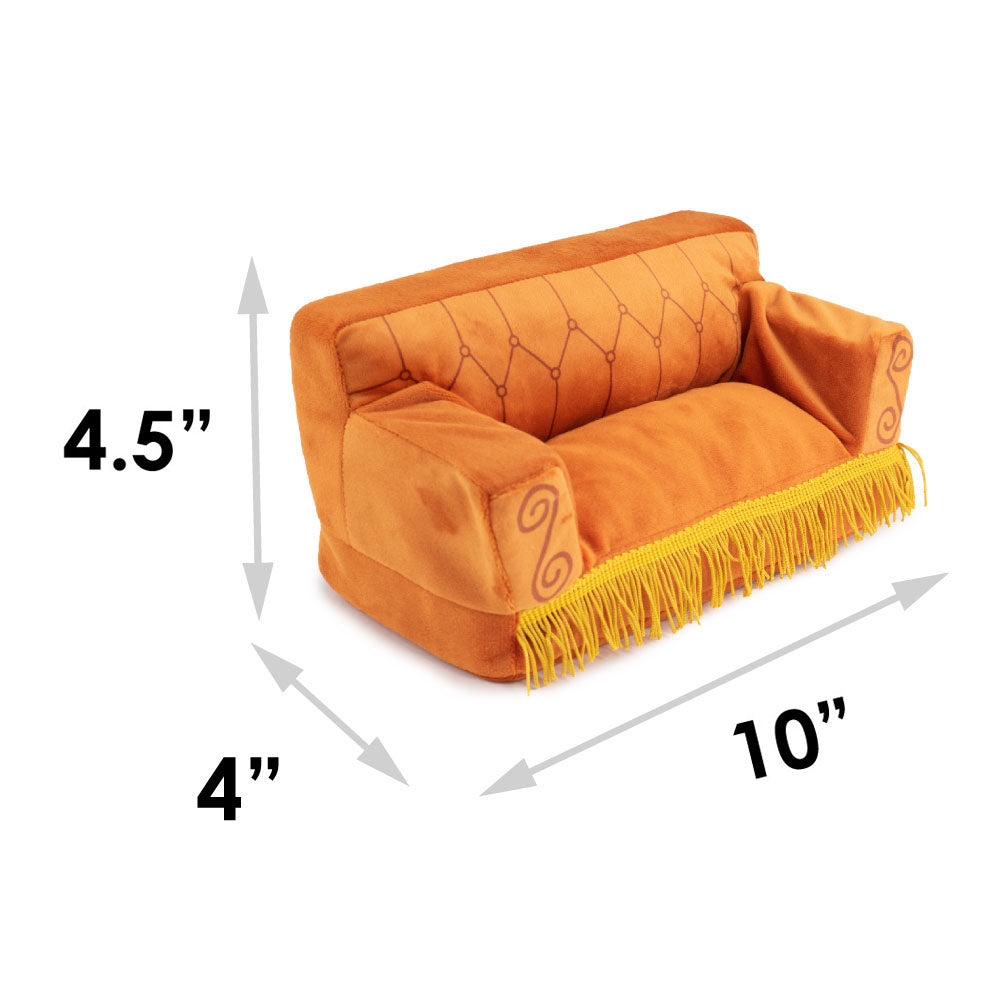 Dog Toy Squeaker Plush - Friends Central Perk Couch