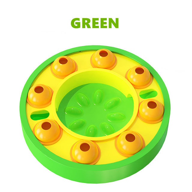 Interactive Puzzle Toy[Multi-function dog toy] This is a puzzle toy specially designed to enhance pets intelligence;different from the traditional recreational pet toys, this toy allows yInteractive Puzzle Toy