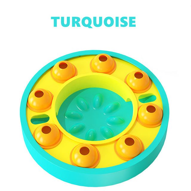 Interactive Puzzle Toy[Multi-function dog toy] This is a puzzle toy specially designed to enhance pets intelligence;different from the traditional recreational pet toys, this toy allows yInteractive Puzzle Toy