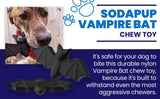 Vampire Bat Dog Chew Toy — Halloween eChew by SodaPup