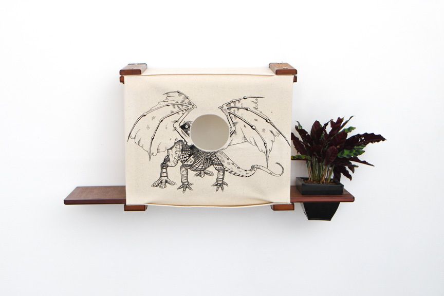 Deluxe Cat Cubby Bed by Catastrophic Creations